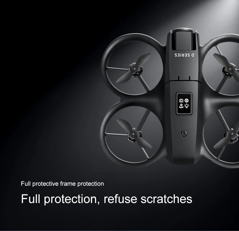 D16 drone 4k HD camera wifi brushless motor intelligent obstacle avoidance camera drone English, Korean, Japanese manual