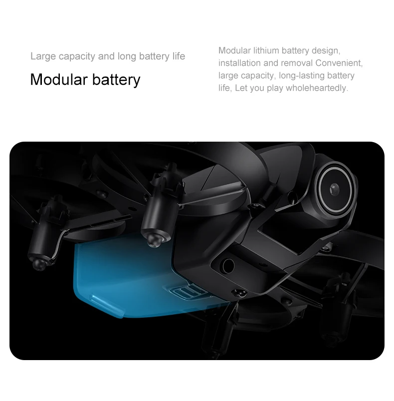 D16 drone 4k HD camera wifi brushless motor intelligent obstacle avoidance camera drone English, Korean, Japanese manual