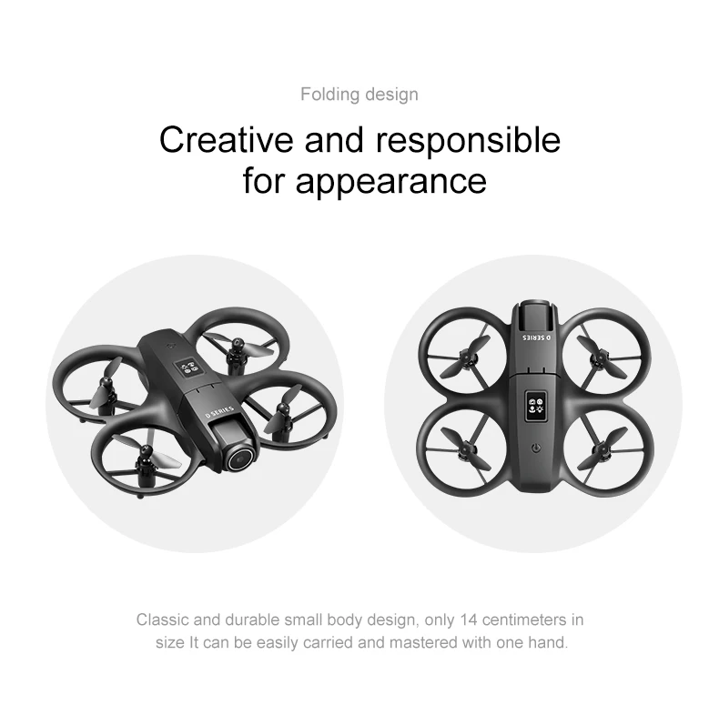 D16 drone 4k HD camera wifi brushless motor intelligent obstacle avoidance camera drone English, Korean, Japanese manual