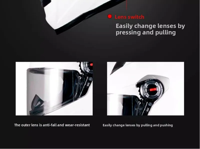 Original LS2 FF358 Motorcycle Helmet Gloss Black White Capacete De Moto L-XXL Size 60-62 Capacete LS2 Ff 358 For Honda PCX 160